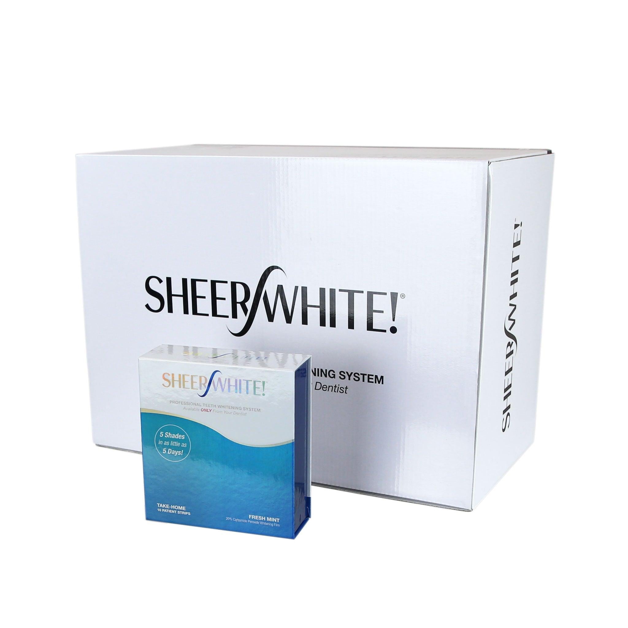 Sheer White! Take-Home Whitening Strips - amdlasers