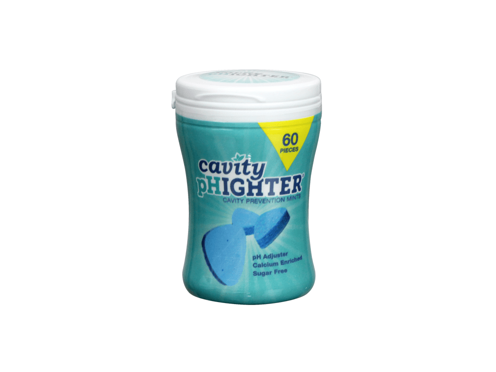 Cavity pHighter Mints - 60 pieces per bottle - amdlasers