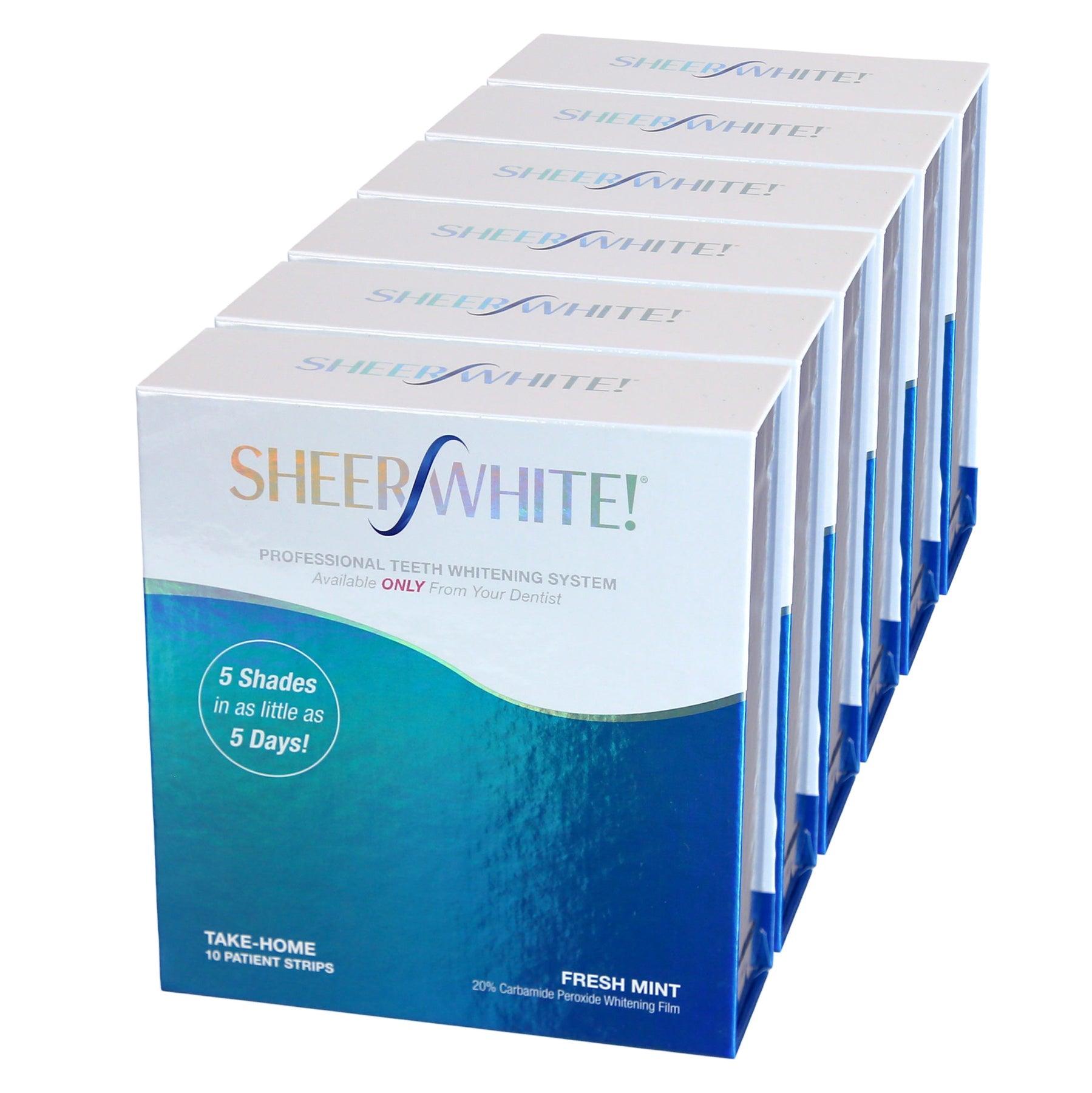 Sheer White! Take-Home Whitening Strips