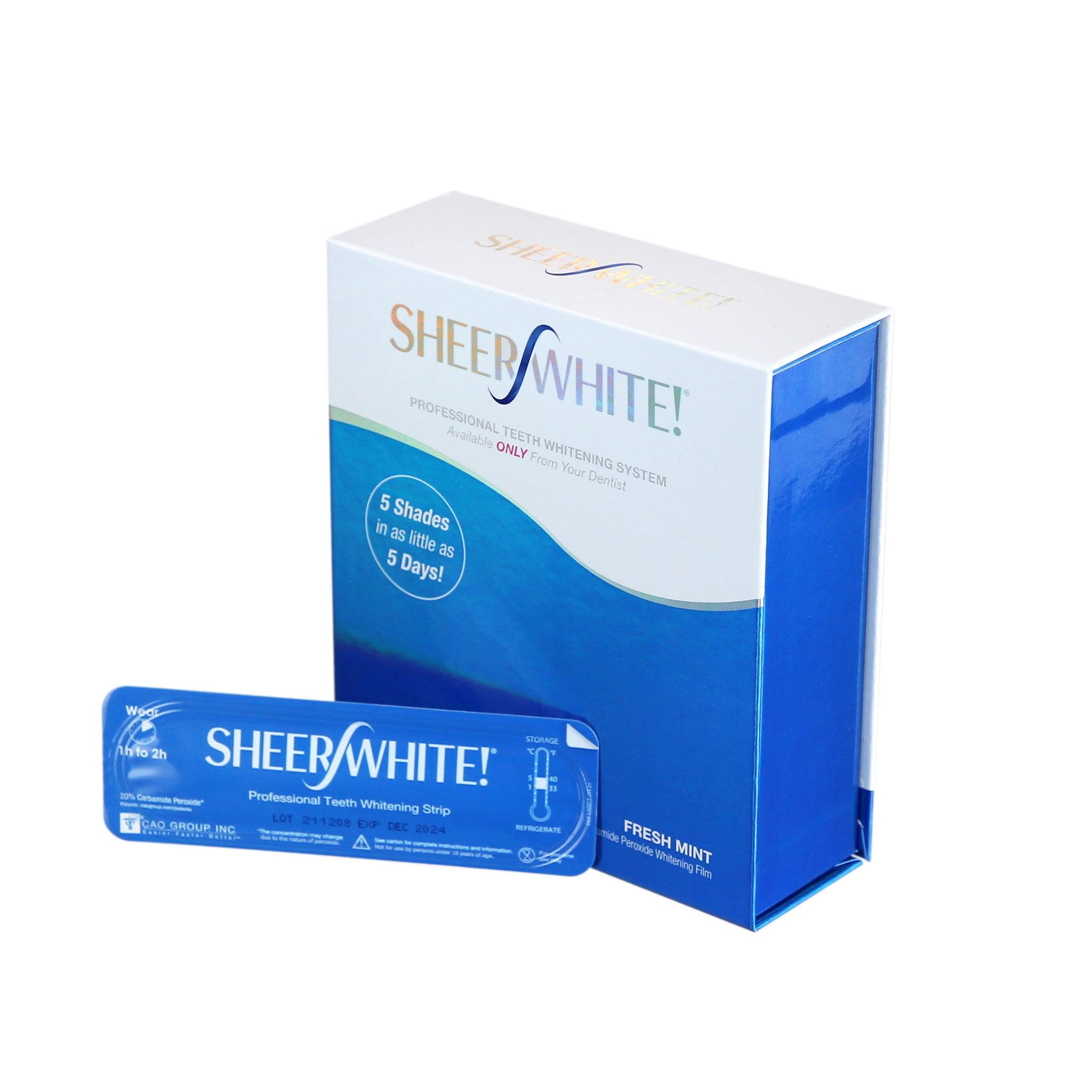 Sheer White! Take-Home Whitening Strips