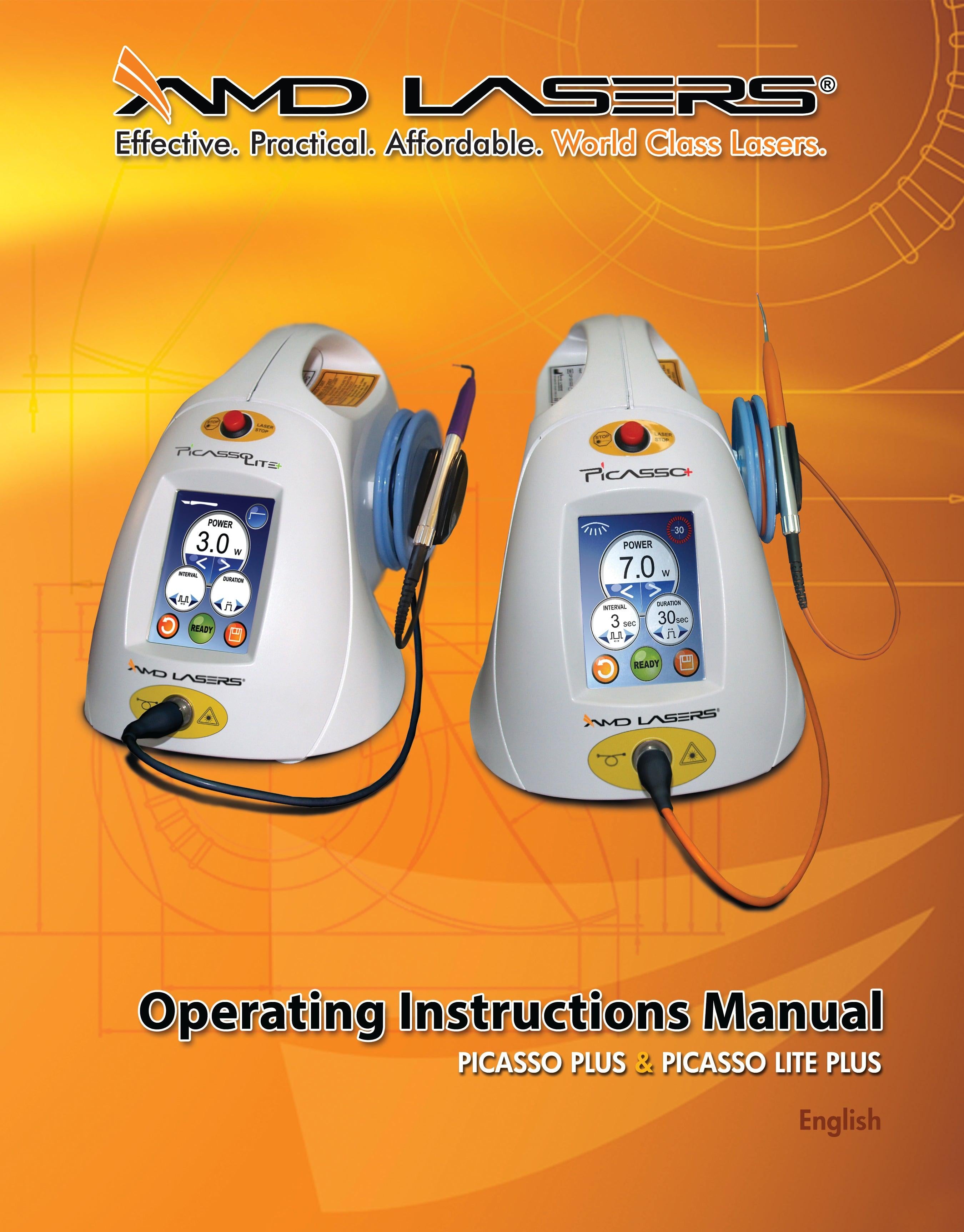 Picasso | Picasso Lite Owner's Manual - amdlasers